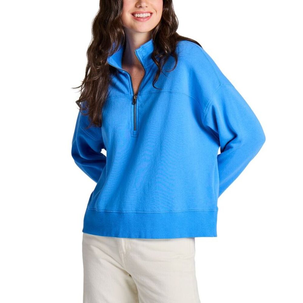 Life Is Good® Womens  Terry Boxy Zip Jacket
